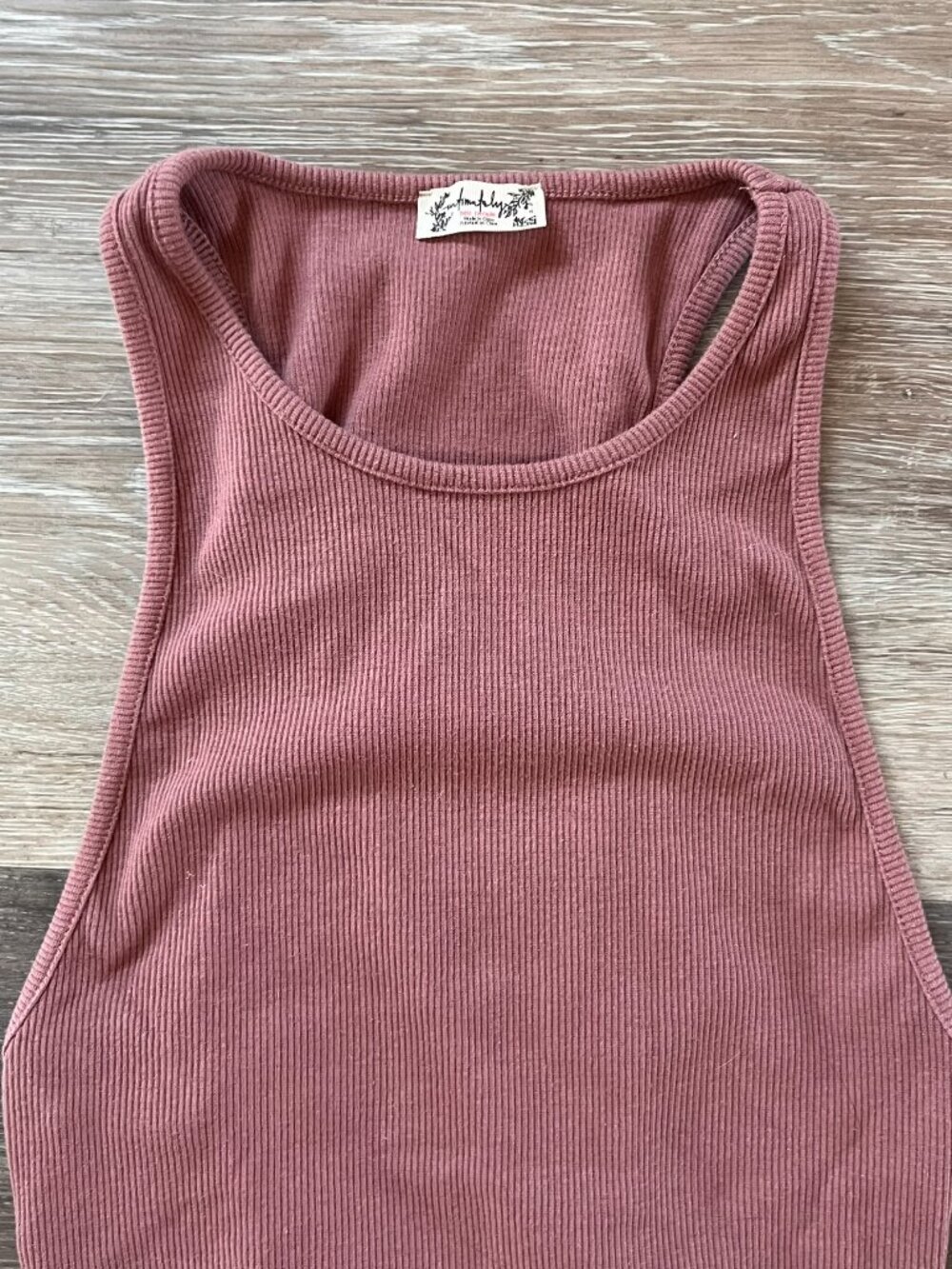 Free People Ziggy Bodysuit in Mauve Size Small